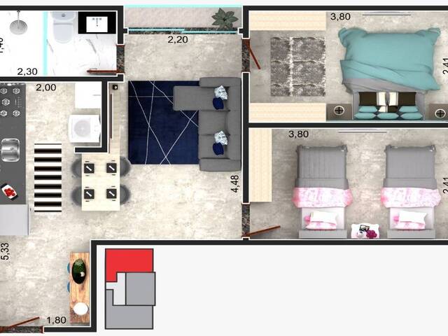 Apartamento para Venda em Atibaia - 2